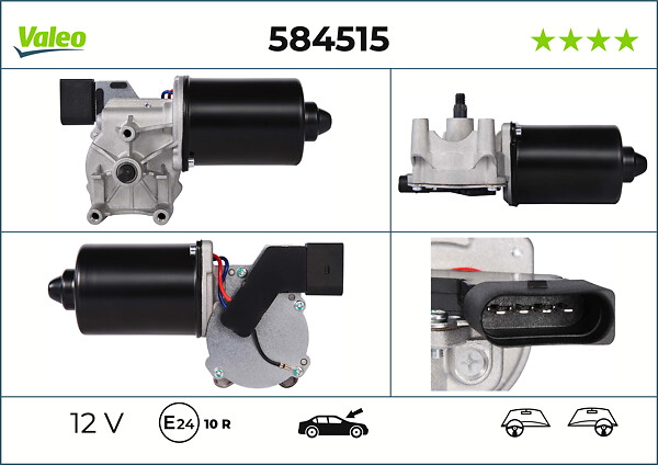 Moteur d'essuie-glace VALEO 584515